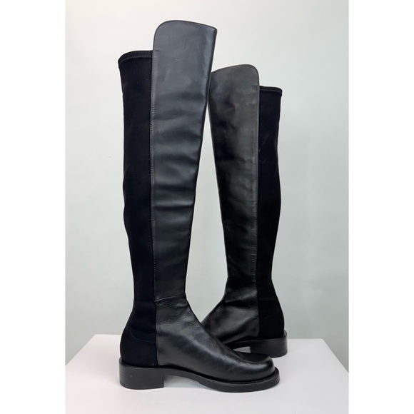 New Stuart Weitzman 5050 Bold Over The Knee Boot Sz 6.5 - Picture 11 of 16